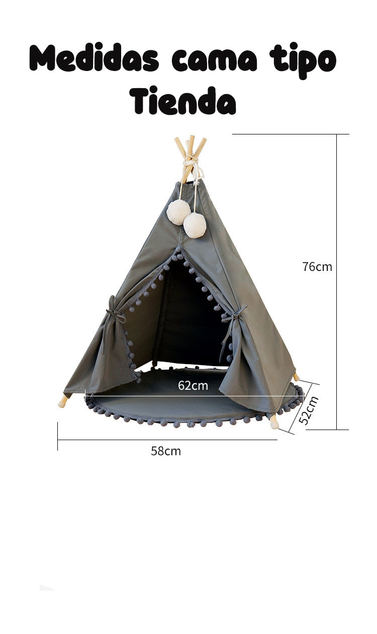 Cama de Mascotas tipo "Tent" - Pet Tent